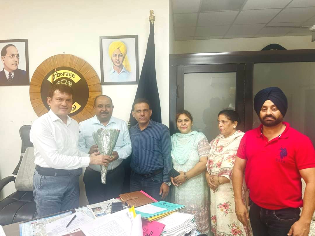जिला आयुर्वेदिक, यूनानी अधिकारी ने संभाला कार्यभार